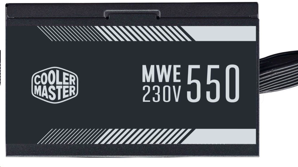 Cooler Master MWE 550 Baltas 230V - V2 maitinimo blokas 550 W 24-pin ATX ATX Juoda