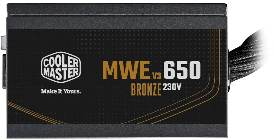 Cooler Master MWE Bronze V3 | MPE-6501-ACABW-3BEU | 650 W | 80 PLUS Bronze