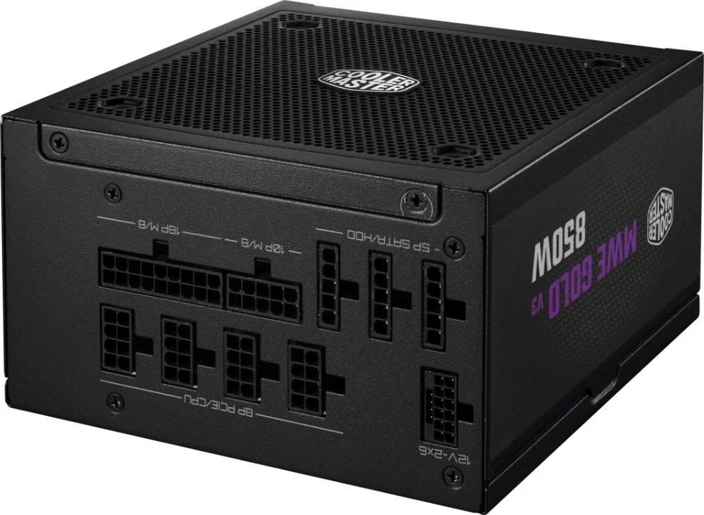 „Carruzzo Cooler Master GX II Gold 850 ATX 3.1“ momentinių blokų komplektas, 850 W, 24 kontaktų, ATX, Jude
