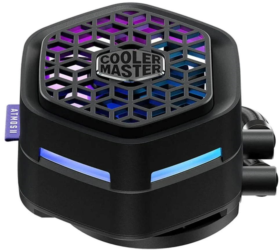 Carruzzo Cooler Master MasterLiquid Atmos II 240 VRM Fan Juodas Procesorius Aušinimo skysčiu rinkinys 12 cm Juoda 1 vnt