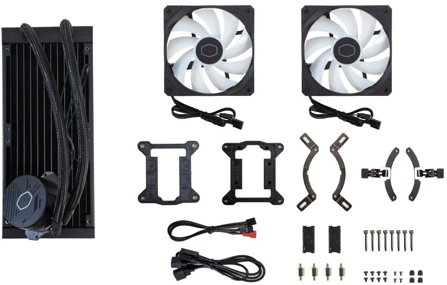 COOLER MASTER CPU vandens aušinimas Masterliquid 240L Core ARGB