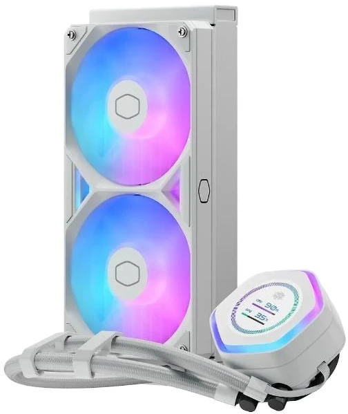 „Cooler Master MasterLiquid Atmos II 240 LCD“ vandens aušinimas (MLX-D24M-A25SZ-LW)