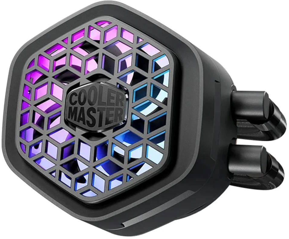 COL Cooler Master MasterLiquid Atmos II 360 VRM Fan Juodas Procesorius Aušinimo skysčiu rinkinys 12 cm Juoda 1 vnt