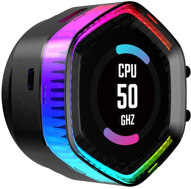 Procesoriaus Aušintuvas - Cooler Master MasterLiquid 360 ION 3 Ventiliatoriai Juodas