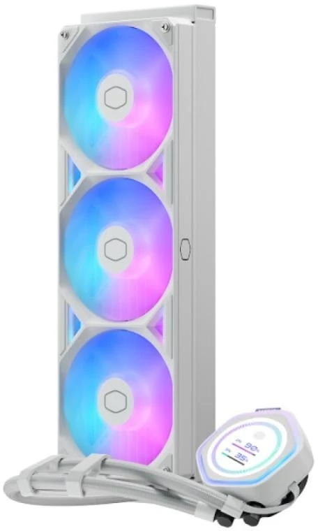 „Cooler Master MasterLiquid 360 Atmos II LCD“ vandens aušinimas (MLX-D36M-A25SZ-LW)
