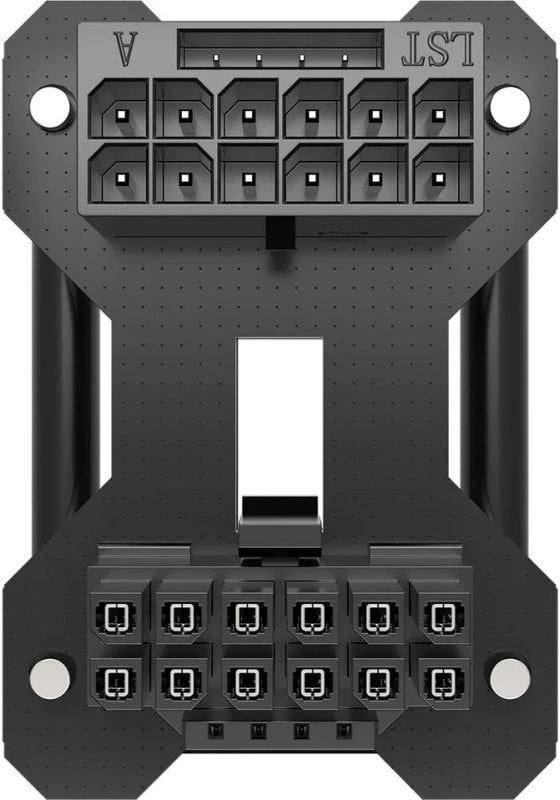 Corsair 12V-2×6 GPU Power Adapteris – Style B, juodos spalvos