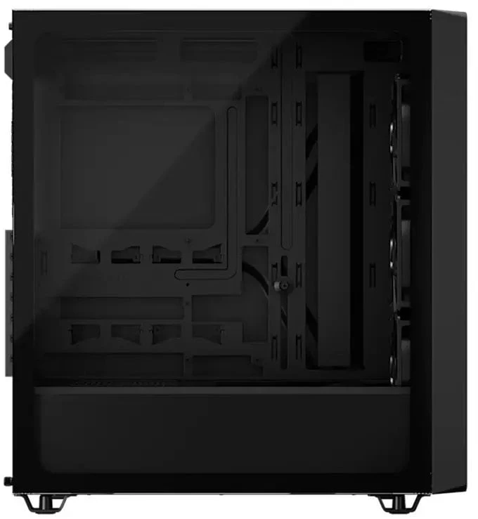 „Corsair 3200D RS“ kompiuterio korpusas, vidutinio dydžio bokštas, ATX, grūdintas stiklas – Juodas