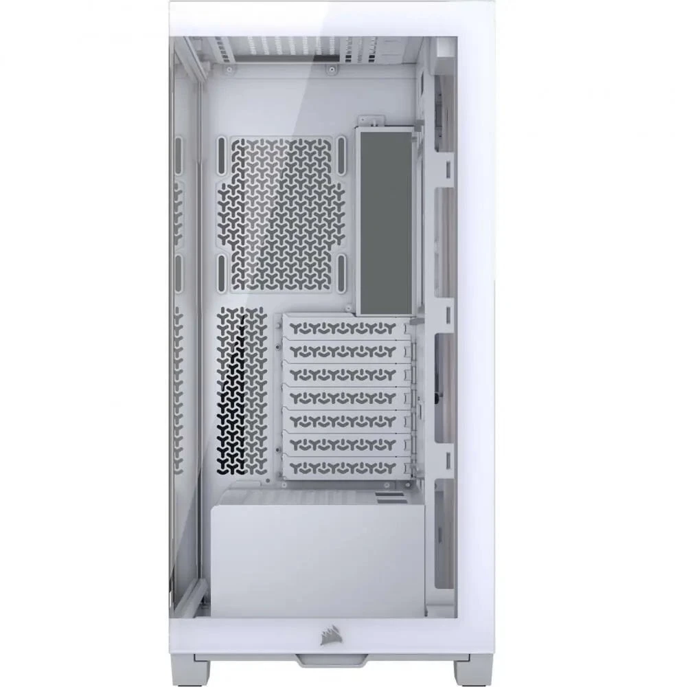 Kompiuterio korpusas Corsair iCUE 3500X CC-9011277-WW | baltos spalvos | be maitinimo bloko