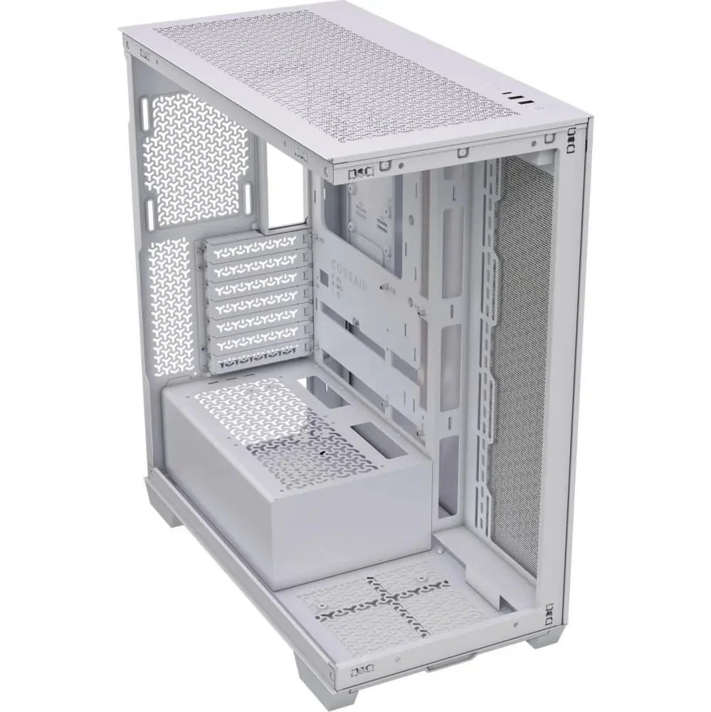 Kompiuterio korpusas Corsair iCUE 3500X CC-9011277-WW | baltos spalvos | be maitinimo bloko