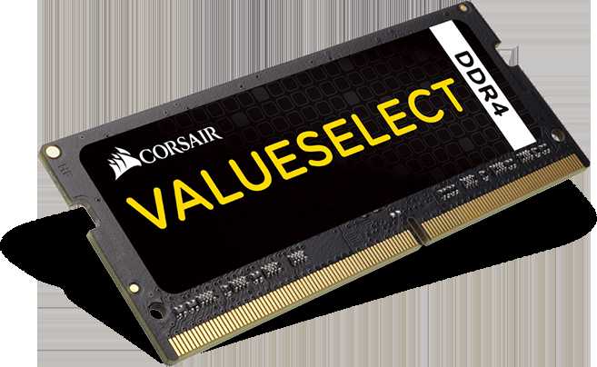 Nešiojamo kompiuterio atmintis CORSAIR DDR4 2133MHz 8GB 1x260 SODIMM 1.20V Unbuffered 15-15-15-36
