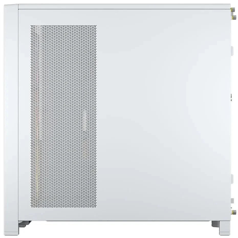 „Corsair FRAME 4000D LCD RS“ kompiuterio korpusas, „Midi-Tower“, ATX, ARGB, grūdintas stiklas – Baltas