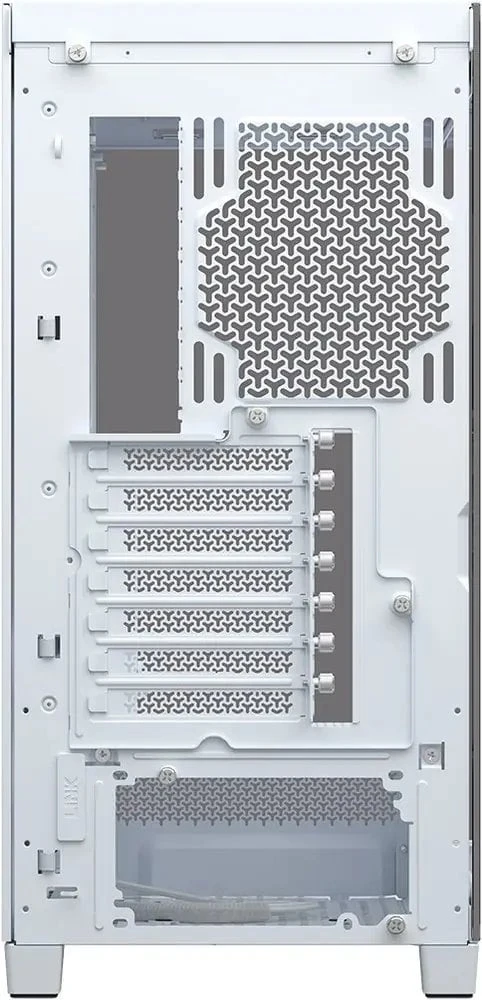 „Corsair FRAME 4500X LX-R RGB“ kompiuterio korpusas, vidutinio dydžio bokštas, E-ATX, grūdintas stiklas – Baltas