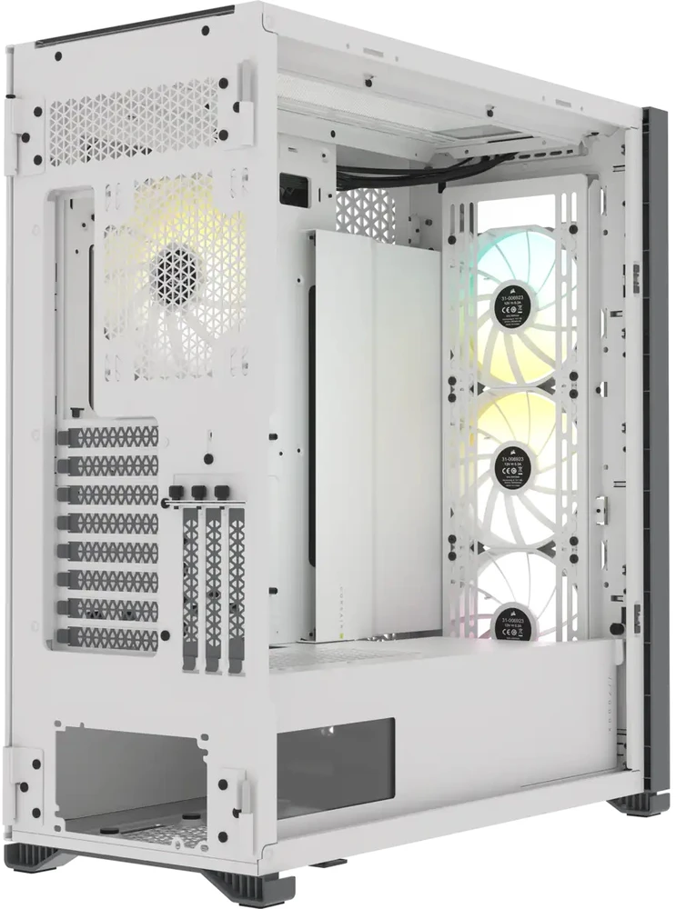 Corsair iCUE 7000X RGB grūdintas stiklas Baltas CC-9011227-WW