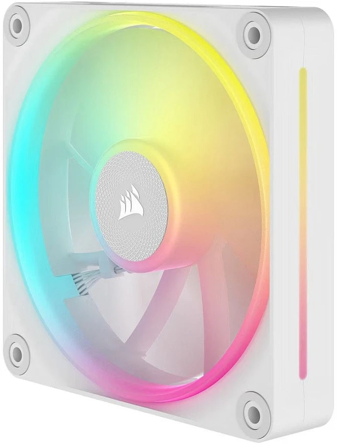 Corsair iCUE LINK LX120 RGB 3 baltų šviestuvų rinkinys CO-9051030-WW