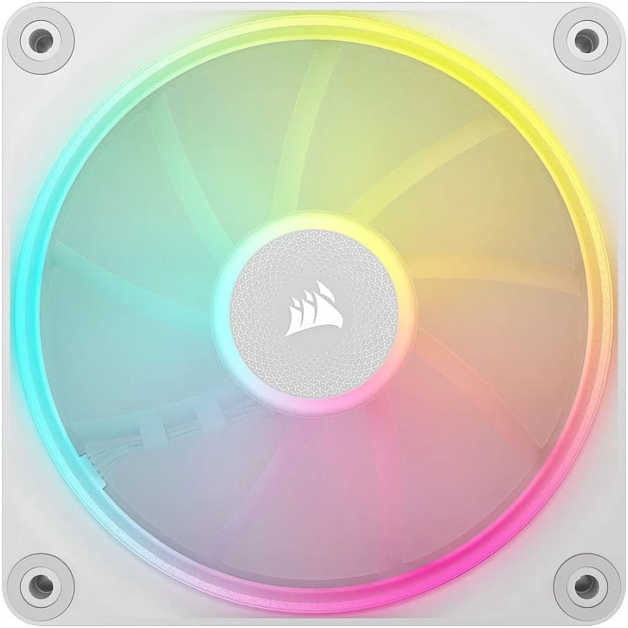 Corsair iCUE LINK LX120 RGB 3 baltų šviestuvų rinkinys CO-9051030-WW