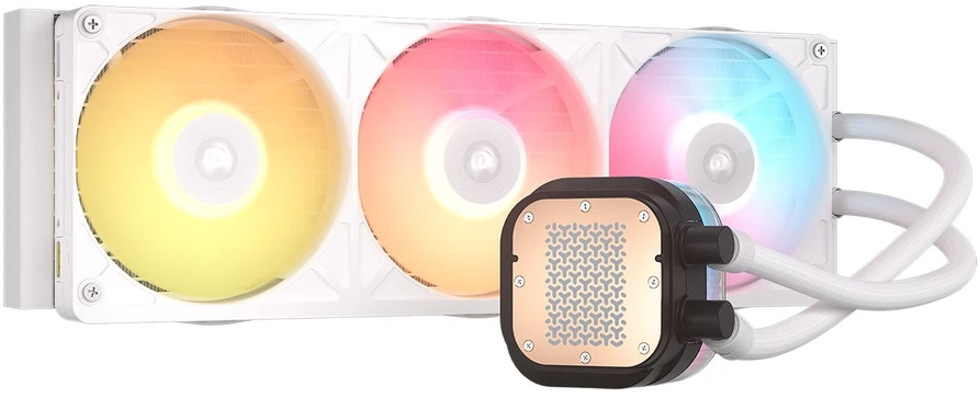 CORSAIR WAK iCUE LINK TITAN II 360 RX RGB Baltas