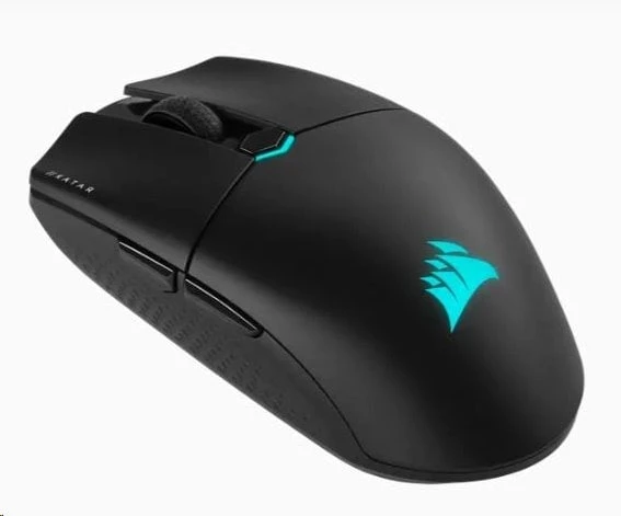 Corsair | Pelė žaidimams | KATAR ELITE | su laidu/wireless | Juodas