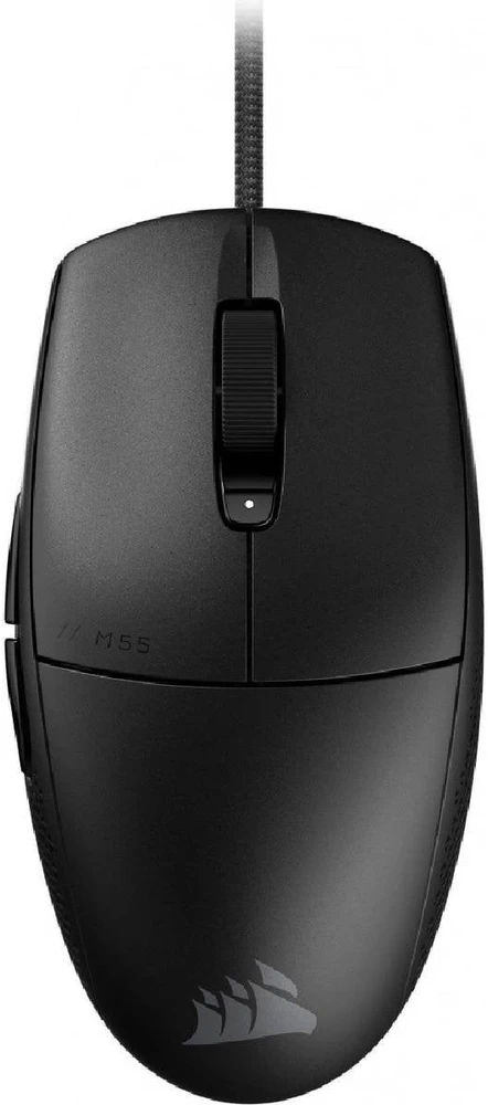 CORSAIR M55 Pelė žaidimams su laidu 16000 DPI Juodas