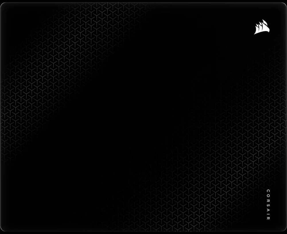Corsair MM Glass Pelės kilimėlis, matte glass surface, non-slip base – juodas, 40cm x 50cm