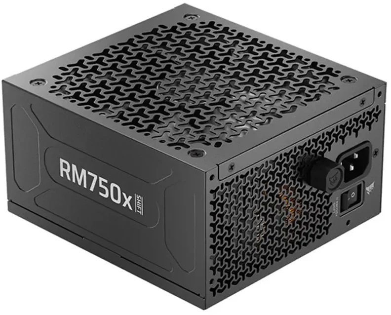 CORSAIR 2025 RMx Shift serijos RM750x Shift 750 vatų ATX 3.1 PCIe 5.1 Cybenetics GOLD sertifikuotas modulinis maitinimo šaltinis