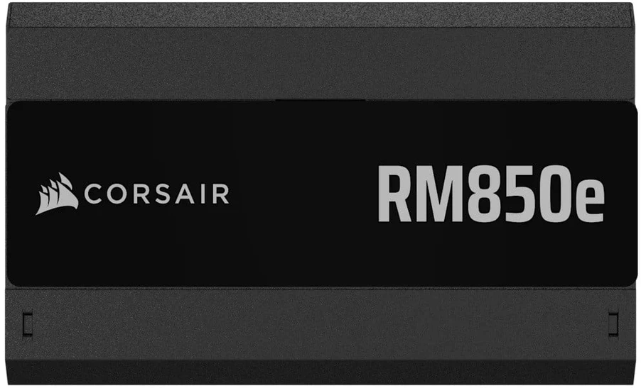 CORSAIR RMe serijos RM850e 850 vatų ATX 3.1 PCIe 5.1 Cybenetics Gold sertifikuotas visiškai modulinis maitinimo šaltinis