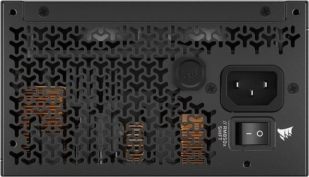 Corsair RMx Shift Series RM850x maitinimo blokas 850 W 24-pin ATX ATX Juoda