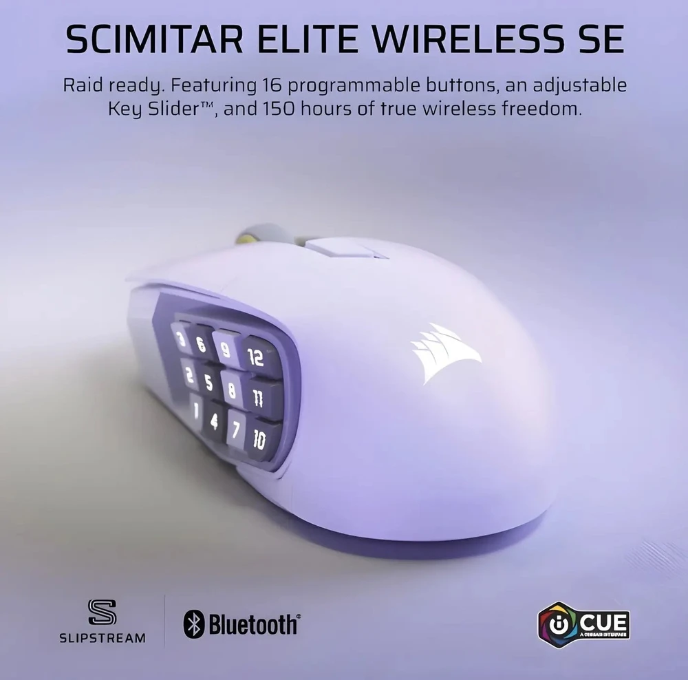 CORSAIR SCIMITAR ELITE WRLSS G Pelė GM