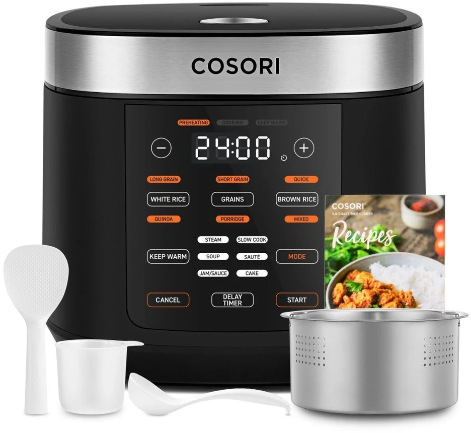 Cosori CRC-R501-KEU Slow Cooker juoda