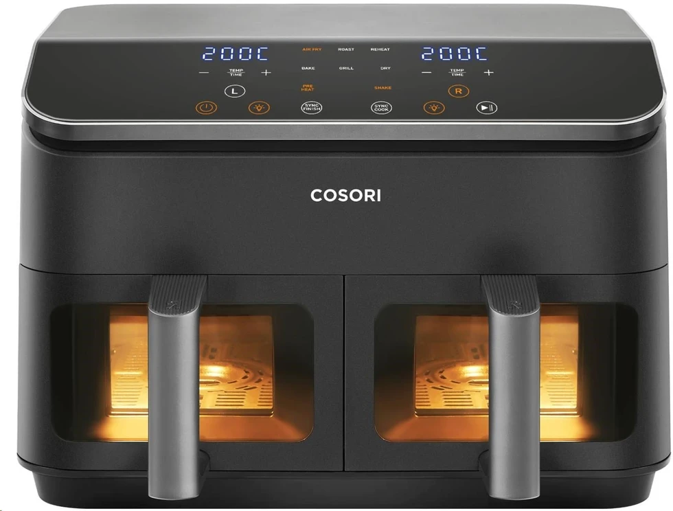 Gruzdintuvė Cosori Dual Basket CAF-R901-8.5 l juoda