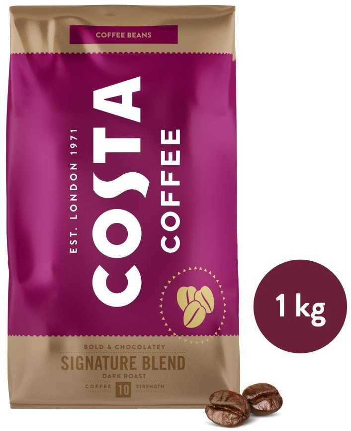 Kavos pupelės COSTA Caffe Crema Blend, 1kg