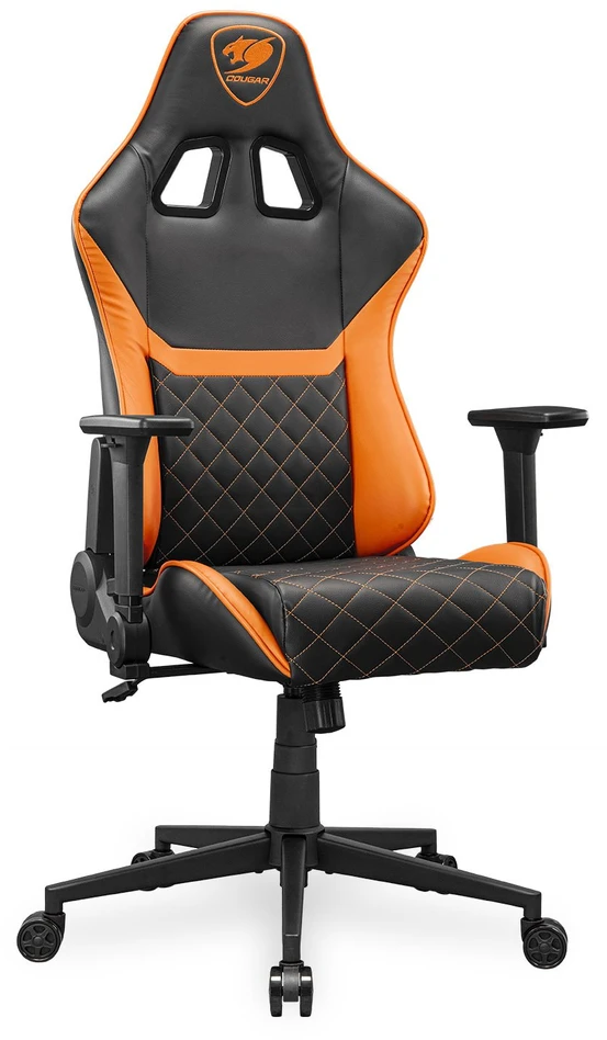 COUGAR žaidimų kėdė Armor One V2, juoda/oranžinė