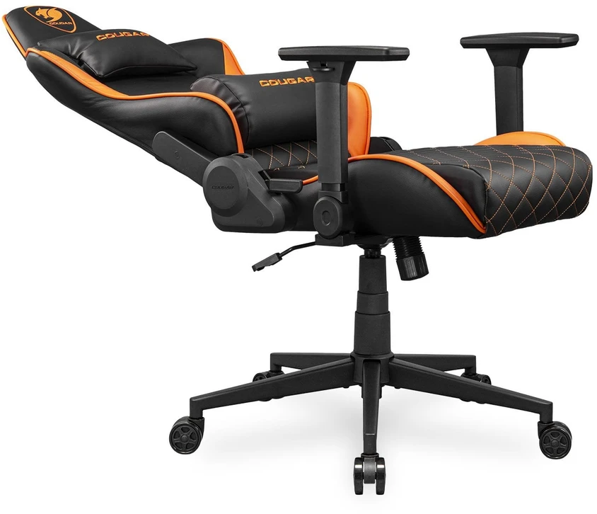 COUGAR žaidimų kėdė Armor One V2, juoda/oranžinė