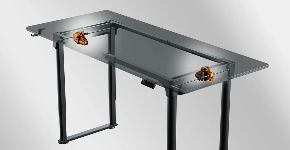 Biurko Cougar COUGAR Gaming Schreibtisch E-Grav 180, Weiß