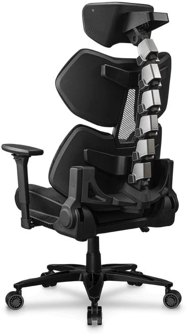 Cougar Fotel Asbis Terminator Elite Juodas, Sidabrinė