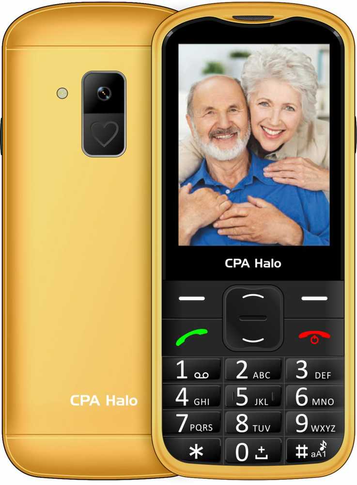 CPA Halo 28 Senior su aukso spalvos įkrovimo stovu