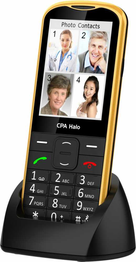 CPA Halo 28 Senior su aukso spalvos įkrovimo stovu