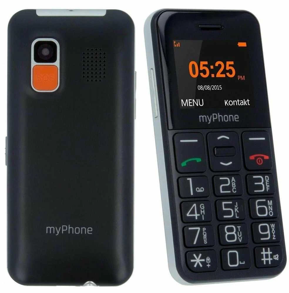 MyPhone Telefonas HALO Easy, Juodas