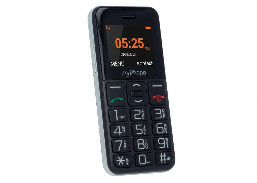 MyPhone Telefonas HALO Easy, Juodas
