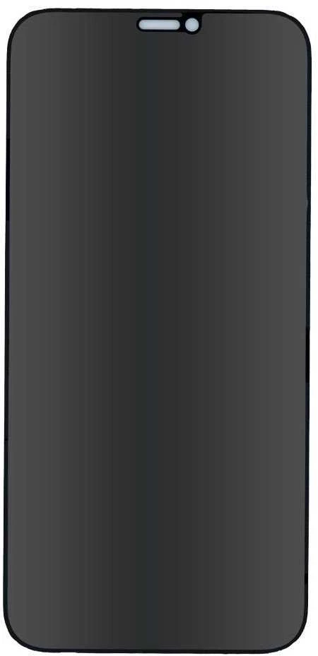 TFO Nemo Apsauginis stiklas telefonui Apple iPhone 12 / 12 Pro Privacy Apsauginis stiklas telefonui juodos spalvos krašteliu