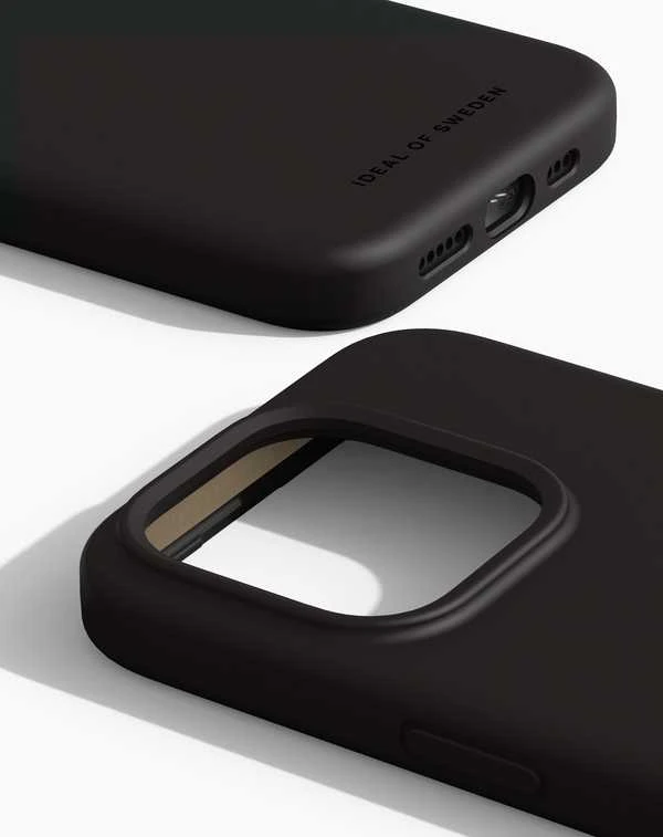 CPA silikoninis apsauginis dėklas su „Magsafe“ technologija „iDeal Of Sweden“, skirtas „iPhone 15 Pro“ (juodas)