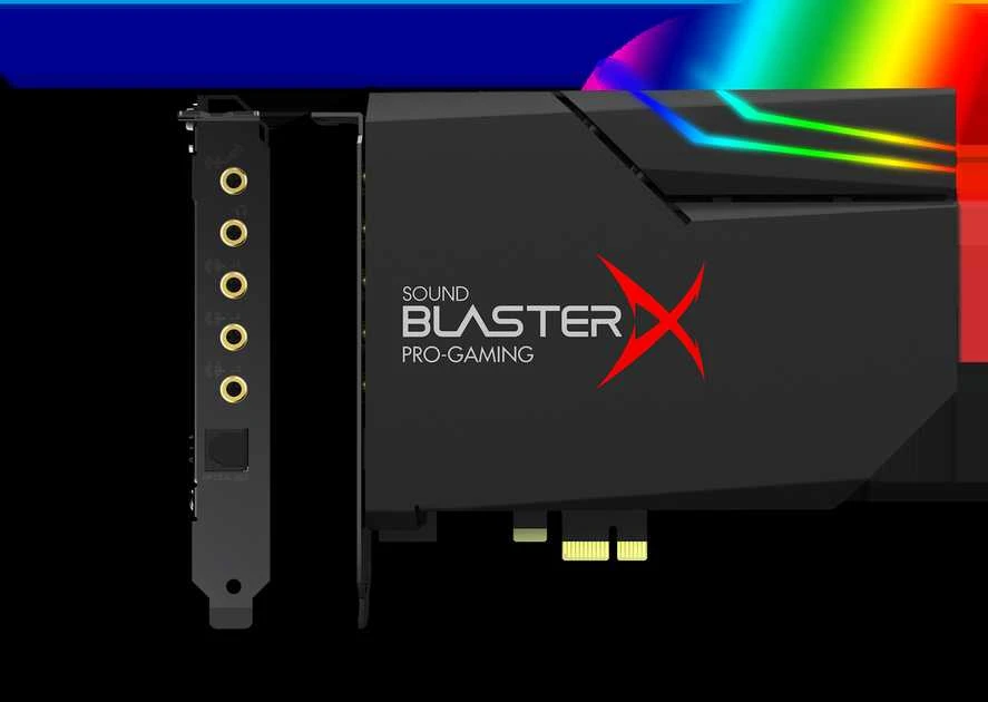 Garso plokštė Creative Sound BlasterX AE-5 Plus