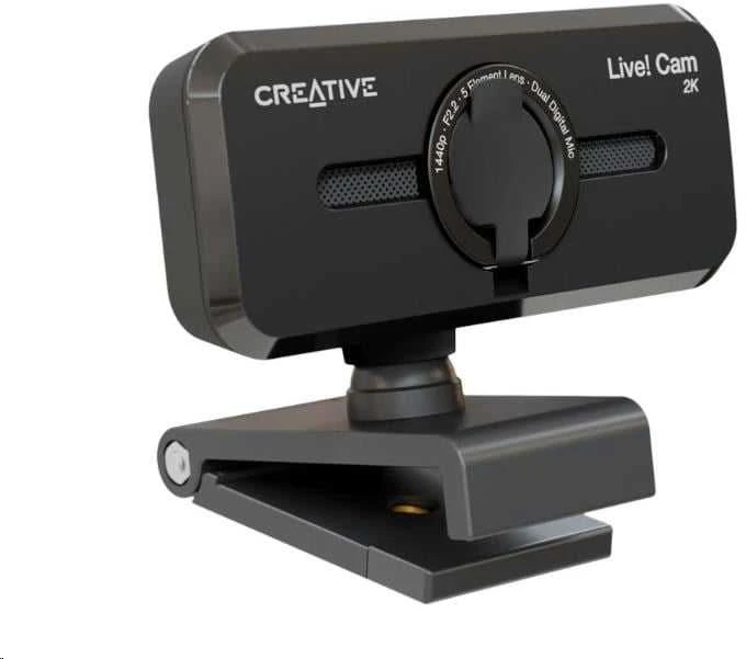 Creative internetinė kamera Sync V32K QHD juodos spalvos