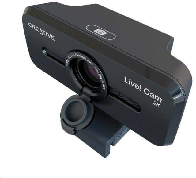 Creative internetinė kamera Sync V32K QHD juodos spalvos