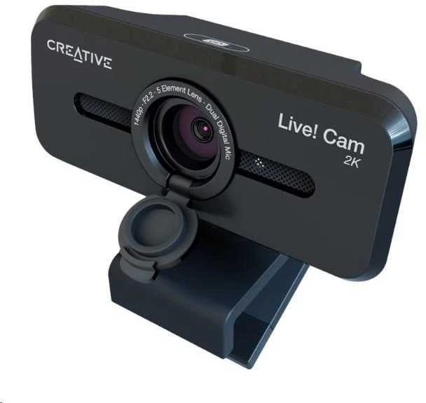 Creative internetinė kamera Sync V32K QHD juodos spalvos