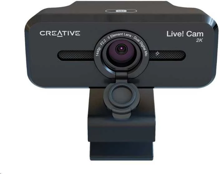 Creative internetinė kamera Sync V32K QHD juodos spalvos