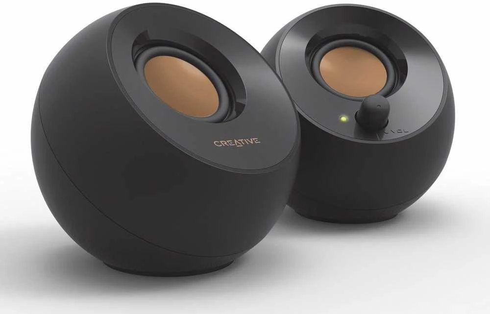 Kompiuterio kolonėlės Speaker Set computer Creative Pebble 2.0 51MF1680AA000 (2.0, juodos spalvos)