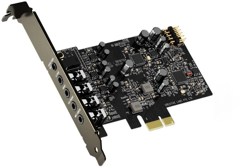 Creative Sound Blaster Audigy Fx Pro, Garso plokštė