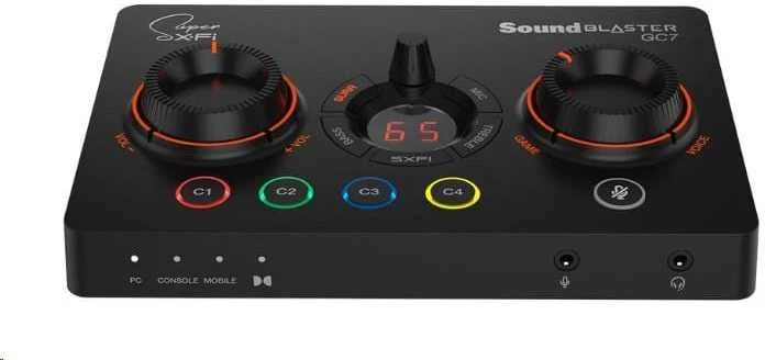 Creative išorinė garso plokštė Sound Blaster GC7 USB-C