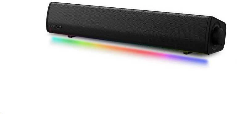 Namų kino sistema Creative Soundbar belaidis GS3 juodos spalvos Bluetooth 5.4