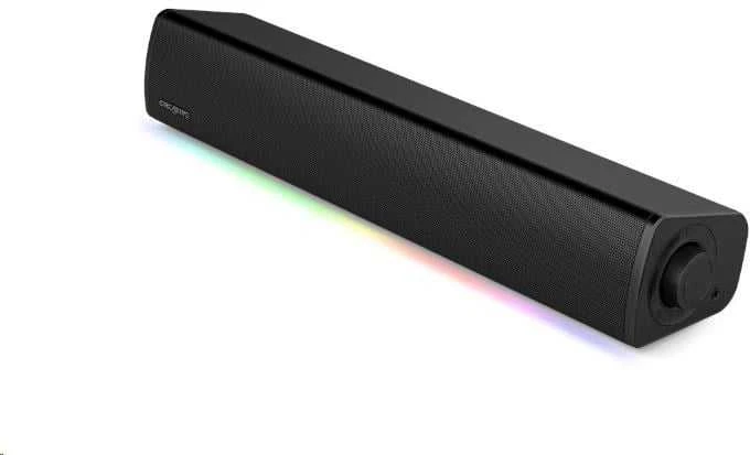 Namų kino sistema Creative Soundbar belaidis GS3 juodos spalvos Bluetooth 5.4